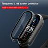 Touch Sensitive Watch Case Not Yellowing Precise Bubble Free Screen Protector Watchband Supplies for Xiaomi Mi Band 3/4/5/6/7