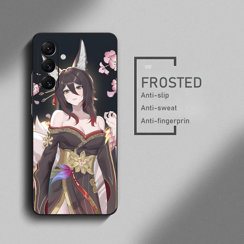 Чехол для телефона Fugue HonkaiStarRail Популярный для Samsung Galaxy S26 S25 S24 S23 S22 S21 Plus Ultra Note20 Мягкий Черный