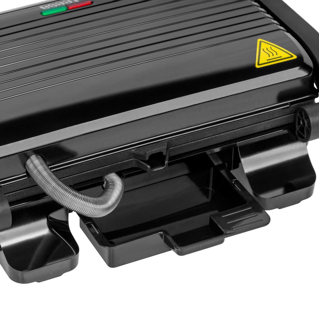 Teesa panini grill sandwich toaster 1000W 3 positions