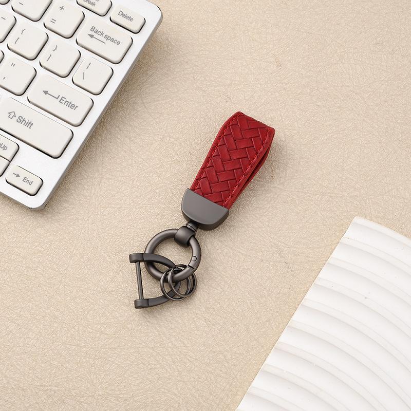 Международный Год Лошади Автомобиль Дом Брелок для ключей Браслет-шнурок Мотоцикл Подвеска Мужской и Женский Металлический Плетеный Шнурок Сумка Брелок для ключей