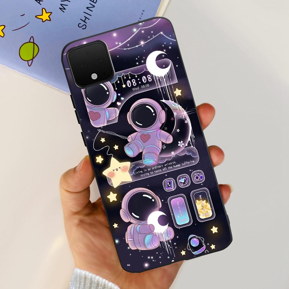 For Google Pixel 4 XL Case G020P G020 Fashion Painted Cover Soft Silicone Phone Casing For Google Pixel4 XL Back Cover Bumper