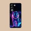Неоновый чехол для мобильного телефона с тигром для VIVO V60 V50 V40 V30 V29 V27 V25 V23 Pro Lite 5G Цветной печатный чехол Чехол для смартфона