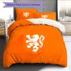 KNVB Pattern Bedding Quilt Set  Home Decoration  Gift (1 * duvet cover + 2 * pillowcase  without core)