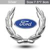 Car Personality Badge Stickers Emblem Decal for Ford Mustang 2015 Mondeo Focus F150 MK2 MK3 Fusion MK7 Ranger Car Accessories BR9