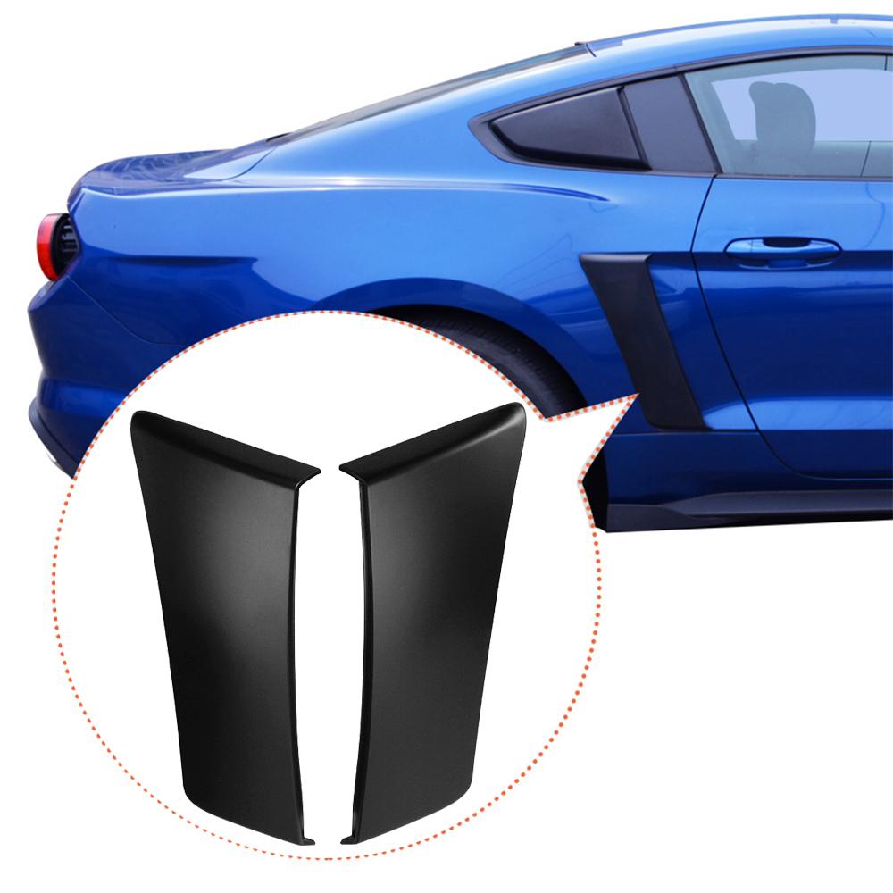Front/Rear Side Fender Door Scoops Plate For Ford Mustang 2015-2024 Car Mudguard Scoops Cover Accessories Car Styling
