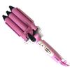 Национальное общее напряжение White&Gray Professional Hair Waver Wave Curler Керамические щипцы для завивки волос с 3 зажимами Wave Curler