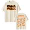 Rawayana Donde Es El After Футболка с мерчем Мужская Женская Мода Уличного Стиля Хип-Хоп Чистый Хлопок Свободная Футболка