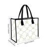 Floral Print Tote Bag Daily Casual Large Capacity Shopping Shoulder Bag