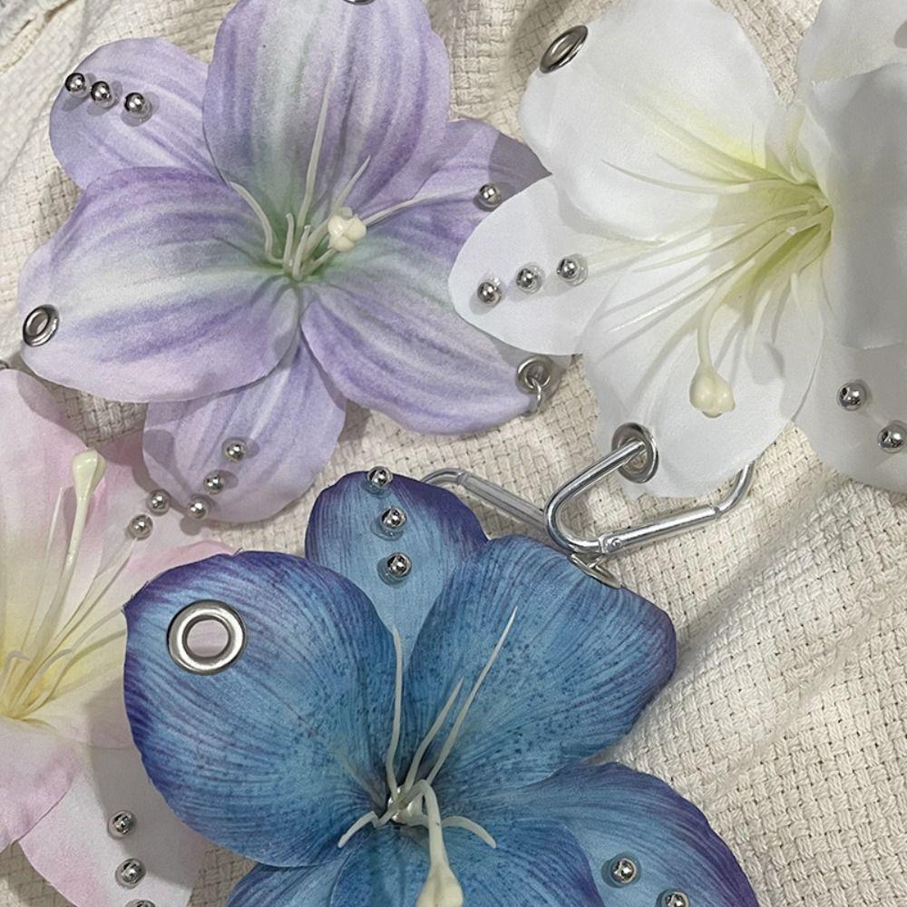 Подвески для телефона Цветок Брелок Брелоки Подвеска на сумку Имитация цветов Подвеска Пара Дети