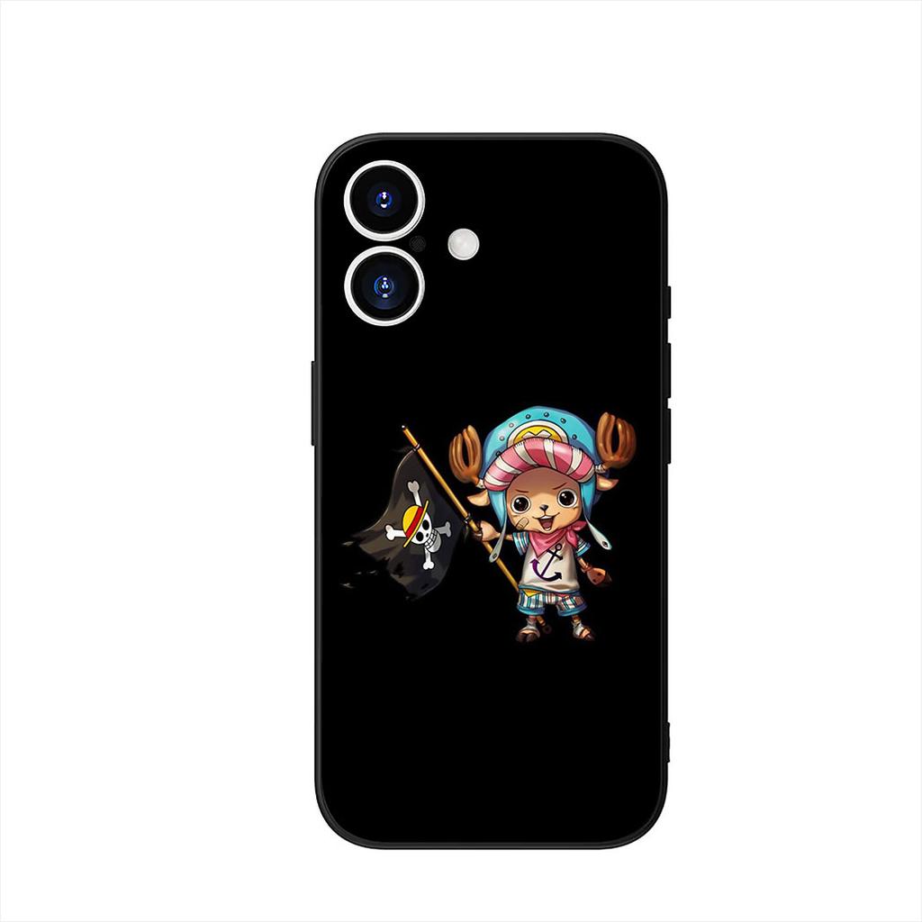 Tony Chopper One Pieces Luffy Zoro Phone Cover Case for Apple iPhone 16 15 14 Plus 13 12 Mini 17 Pro Max + 16E Air 16+ ProMax