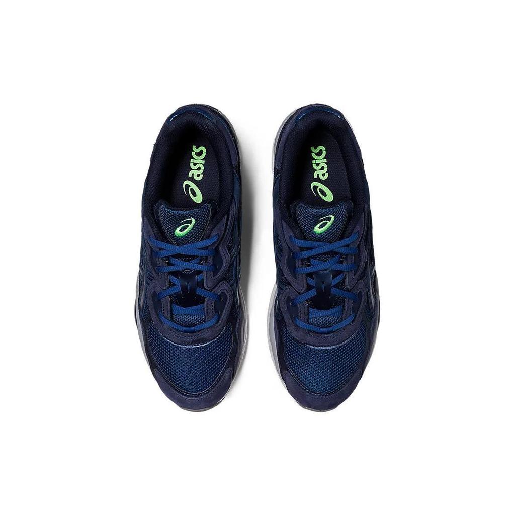 Asics Мужские ретро-кроссовки для образа жизни GEL-NYC Темно-синий/Неоновый 1201A789-400