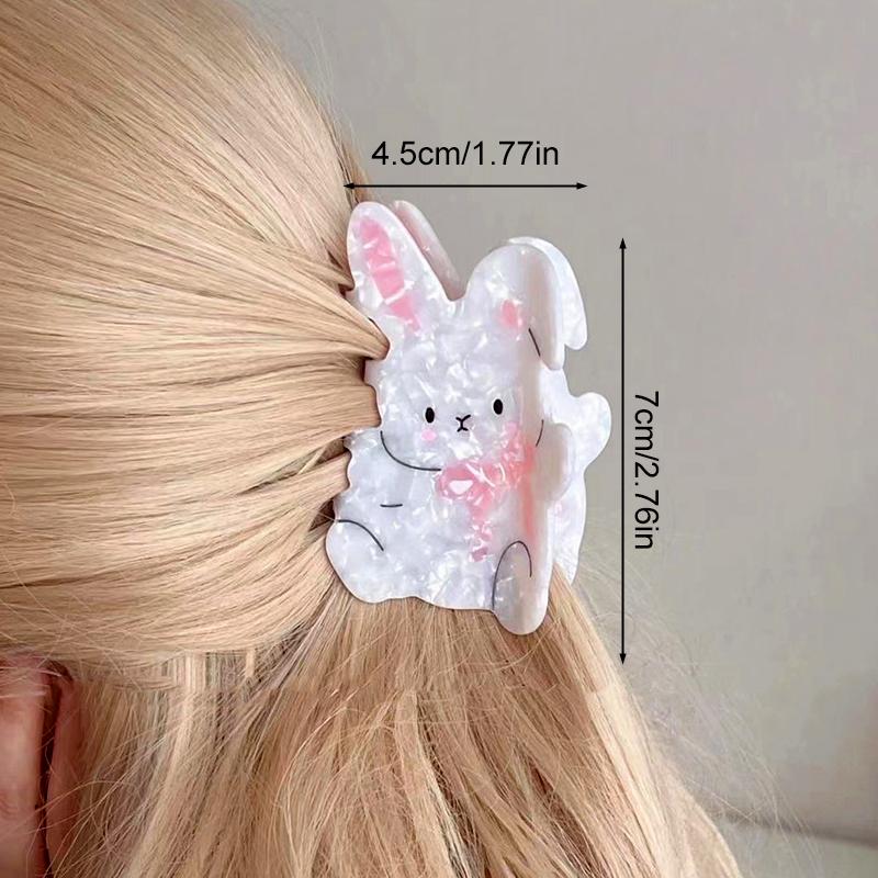 1 шт. аксессуары для волос, милый зажим в виде акулы, милая заколка для волос, модный зажим для волос в виде кролика, зажим для волос в виде когтя для женщин