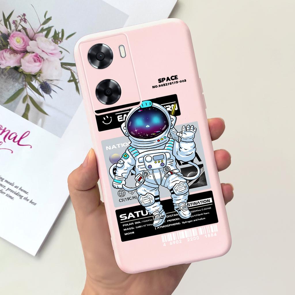For OPPO A57 A77 4G Case Cute Cool Cartoon Back Cover TPU Soft Silicone Phone Cases For OPPO A77 5G A57s A57e A77s 4G Bumper Bag