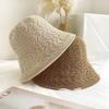 Double Layer Bucket Hat Sun Protection Beach Cap Fashion Fisherman Cap  Women Girls