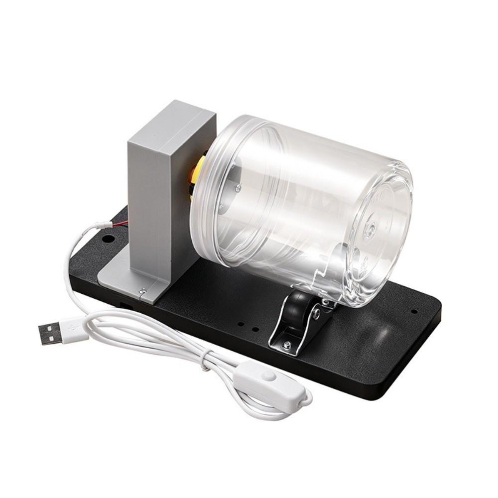 Silent Run Rotary Tumbler Polisher Adjustable Speed Bead Tumbler Polisher For Jewelry Ornament