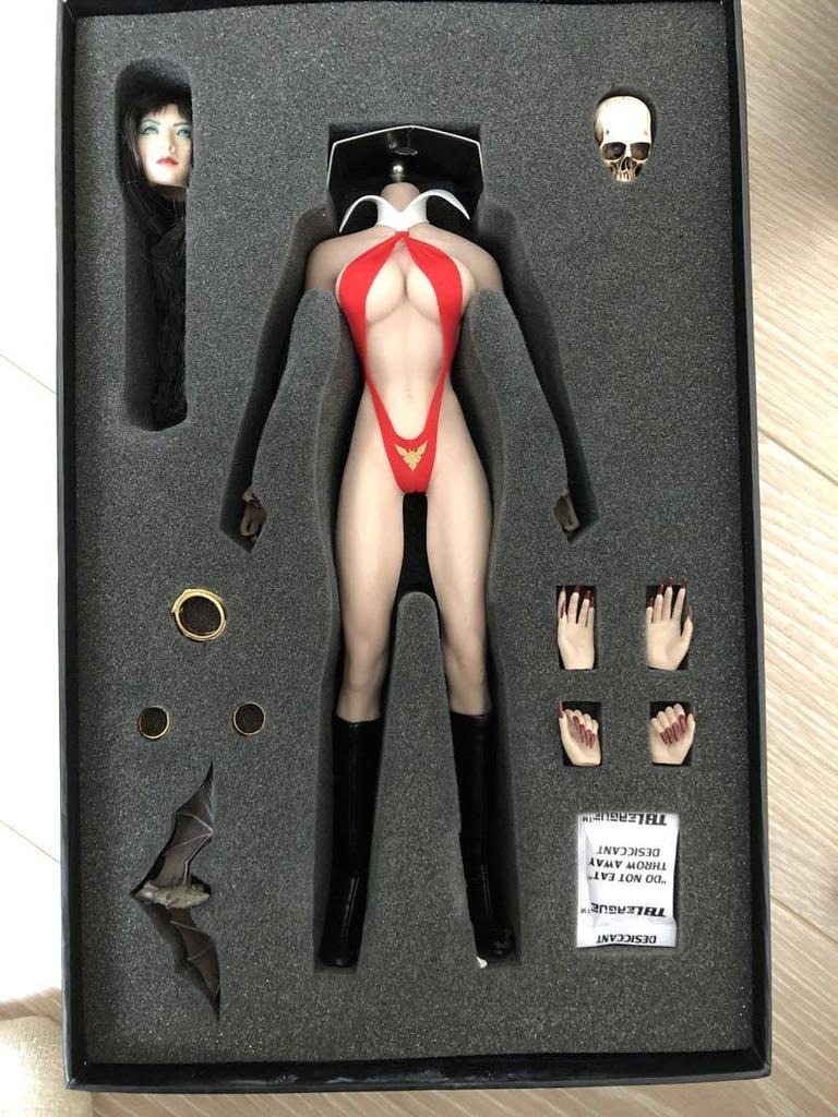 [Б/У] 1/6 Бесшовное тело Вампирелла Азиатская версия Vampirella
