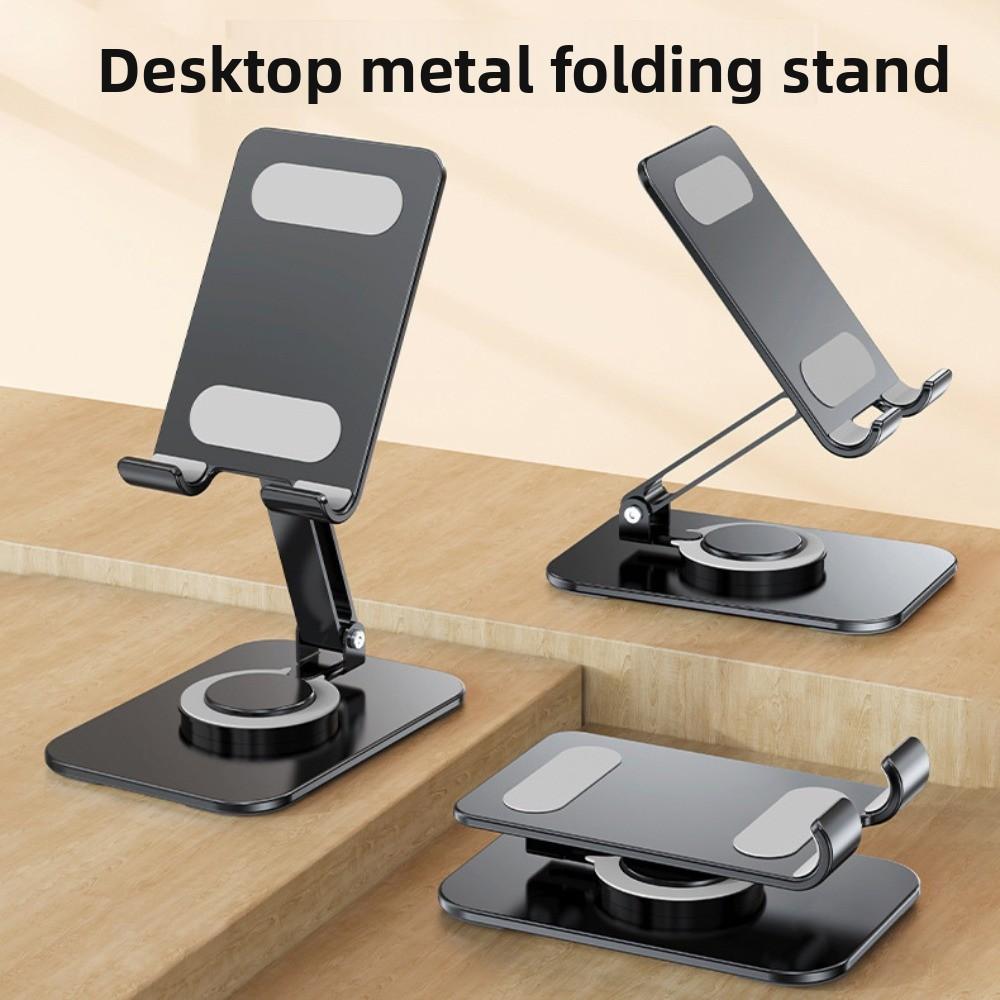 Folding Adjustable Phone Holder Metal Table Cell Phone Stand Mobile Phone