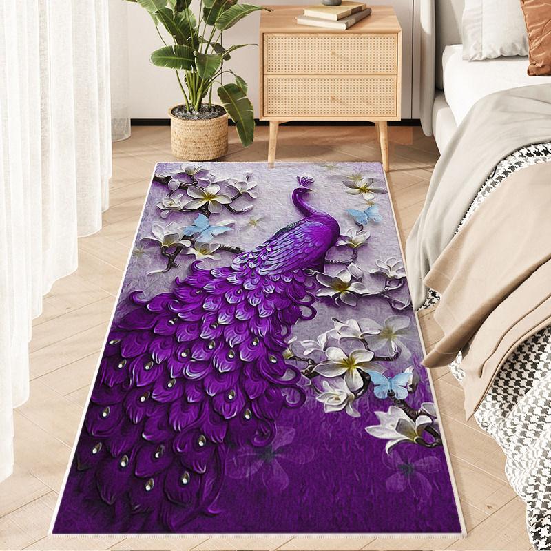 Длинный ковер у кровати, противоскользящий коврик, кухонный коврик, коврик для эркера, универсальный противоскользящий коврик, доступный