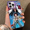 Чехол для телефона аниме Шаман Кинг для iPhone 16 15 14 13 12 11 Pro Max X XR XSMAX 8 7 Plus Матовый противоударный задний чехол