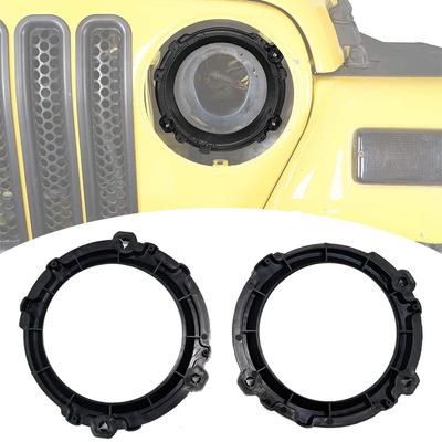 7-дюймовый кронштейн для крепления фары для Wrangler TJ 1997-2006, круглый кронштейн для установки фары, монтажное кольцо, декоративный кронштейн