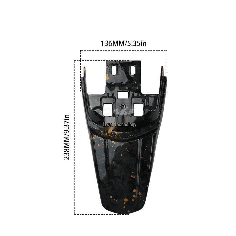 Compatible Rear Fender Tail Wing for Surron Light Bee X Electric Motorcycle Accessories
