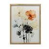 Floral Symphony In Watercolor Floral Symphony In Watercolor, 50X70 Cm, Light Oak Wooden Frame, Matte Paper 230 Gsm