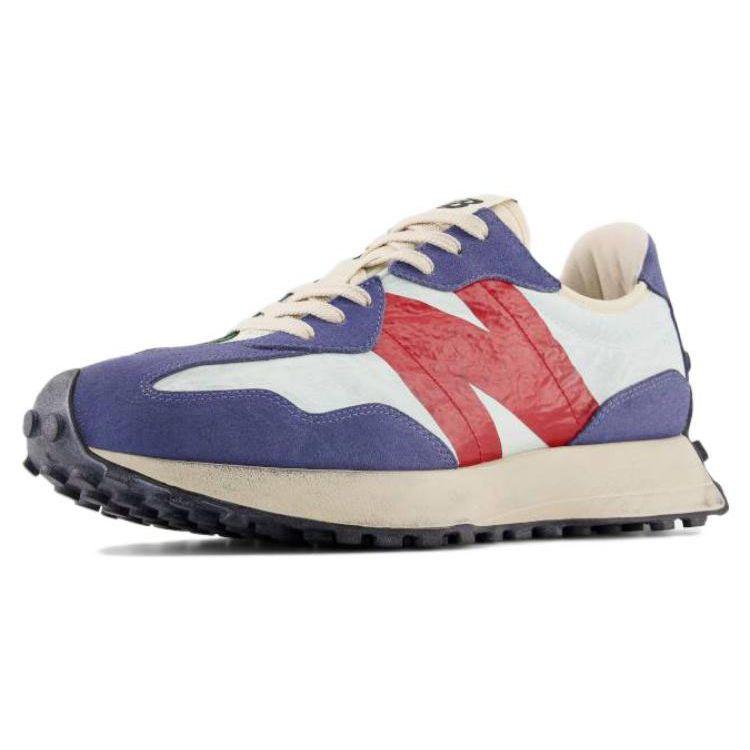 New Balance 327 Vintage Worn Pack — кроссовки унисекс лесно-зеленые спокойные синие разноцветные MS327VB