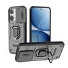 Чехол для Poco X8 Pro Max со шторкой-окном Coque Fundas Battle Кольцо-держатель Защитная задняя крышка с защитой камеры Poco X8 Pro Max