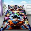Детский пододеяльник Dragon Ball Goku Комплект постельного белья Мягкий и удобный Для спальни Домашний декор Размер Queen King Подарки