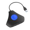 4-портовый USB 3.0 удлинитель, многопортовый USB-адаптер расширения с быстрой передачей данных для игровых консолей P5/XSX