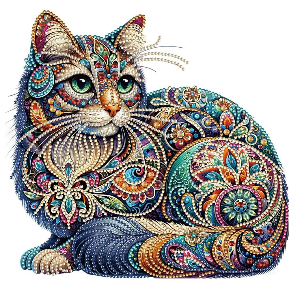 Алмазная мозаика, Алмазная мозаика специальной формы, Набор материалов для ручной работы, Наклейки с алмазами 30 * 30, Декоративная картина своими руками
