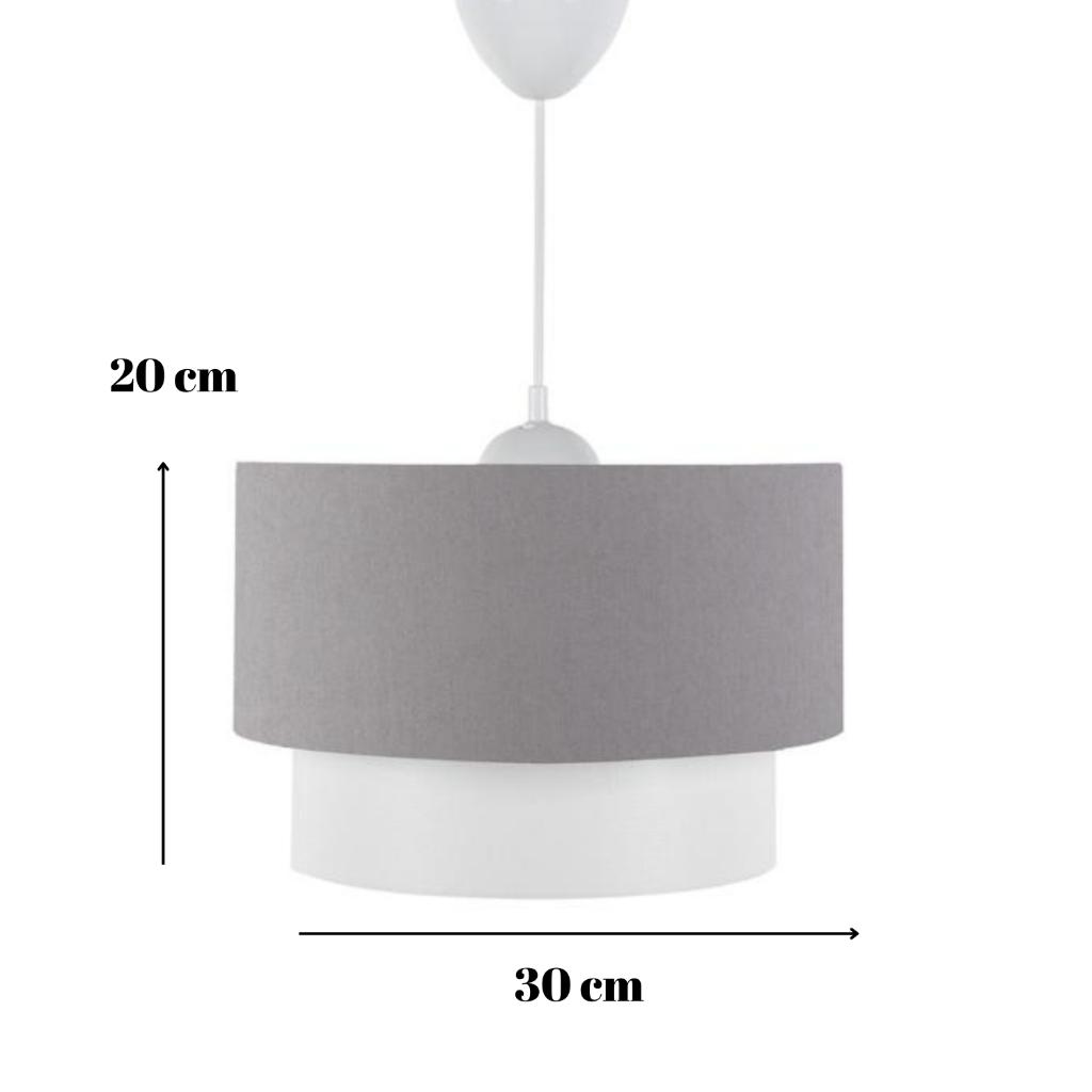 Art Pasta Sarkıt ve Ahşap Ayaklı Abajur Antrasit Kumaş Üçlü Avize Seti Yatak Odası Salon