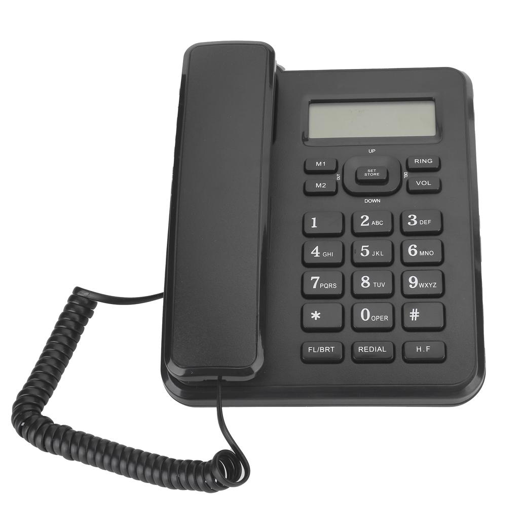 KXT6001CID Стационарный телефон Домашний проводной стационарный офисный проводной настольный телефон ABS