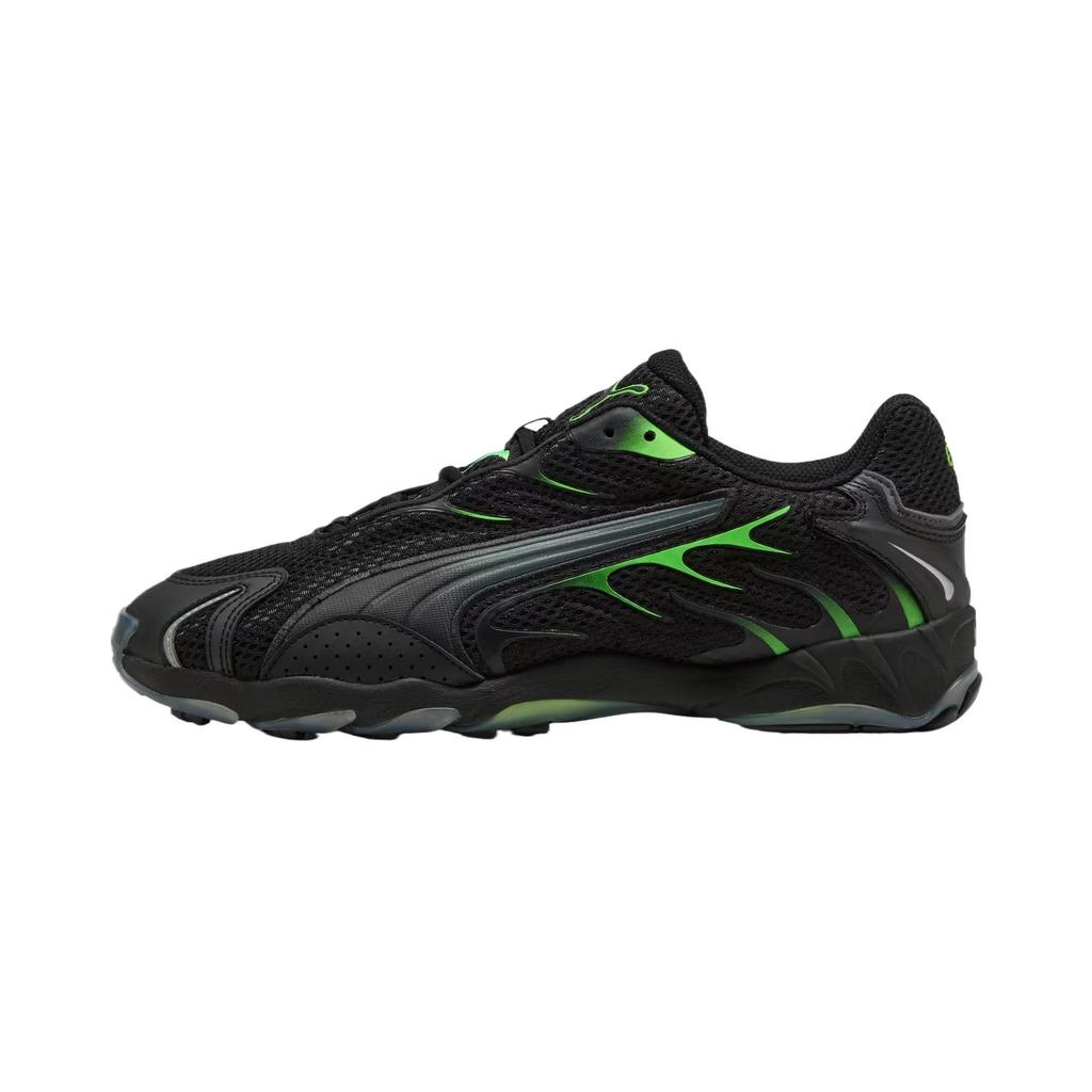 Puma Inhale Black Green Glare Unisex Sneakers 401560-01