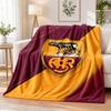 AS Roma Printed Flannel Blanket Warm Comfort Bed Throw For Indoor Home Decoration