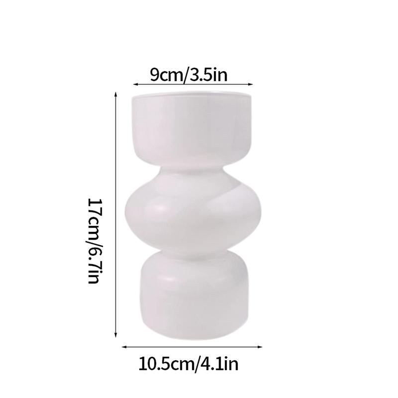 Ins Цветочная стеклянная ваза Креативный гидропонный террариум Растения Стеклянные вазы Цветочный горшок Цветочная композиция Контейнер Домашнее украшение