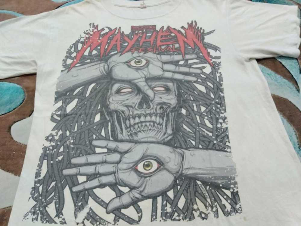 Mayhem band tour t shirt Graphic Tee Black cotton Band Tees REPRINT PA6738 Unisex T-Shirt