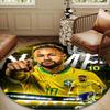 Neymar Celebration Round mat, Anti-slip Circle Carpet Chair rug For livingroom,Bedroom, doormat home decor Gift Christmas Gifts