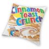 Подушка квадратная Cinnamon Toast Crunch Наволочка Полиэстер Лен Бархат С принтом На молнии Декор Подушка на диван
