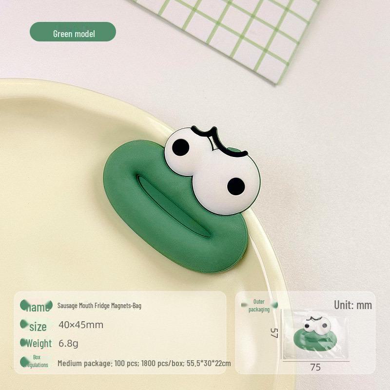 Индивидуальные 3D-магниты на холодильник из мягкого пластика с мультяшным рисунком и креативным дизайном из силикона.