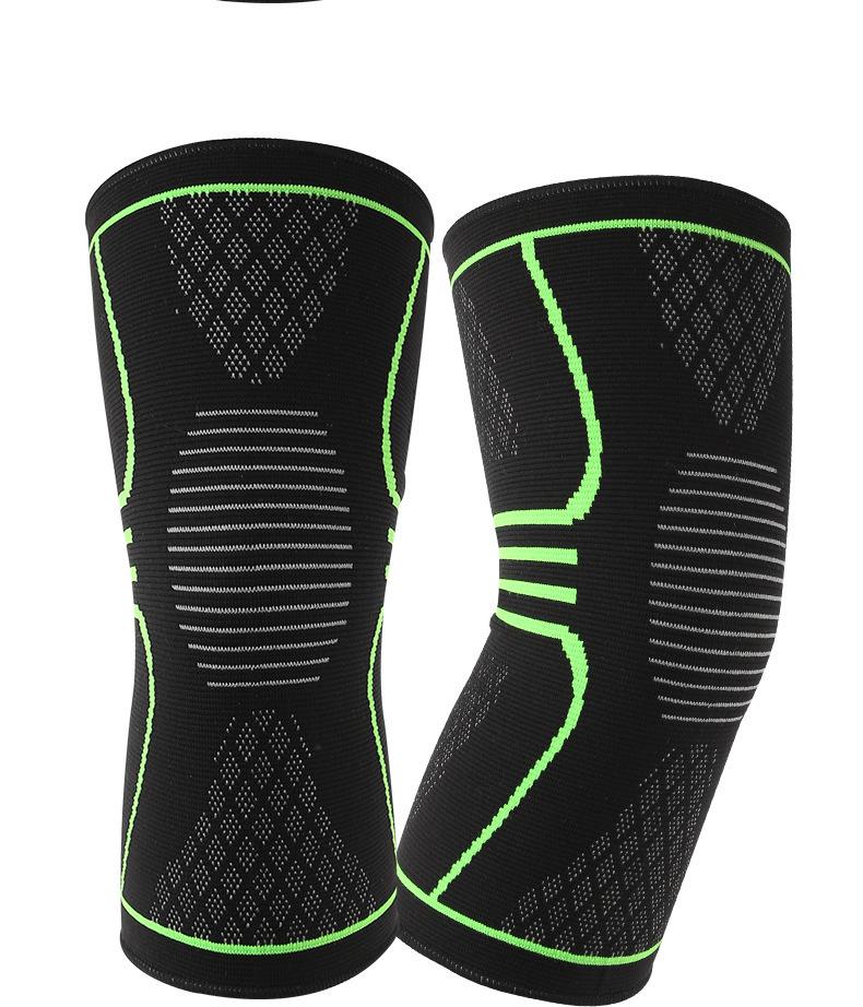 Outdoor sports knitted knee pads nylon knee pads