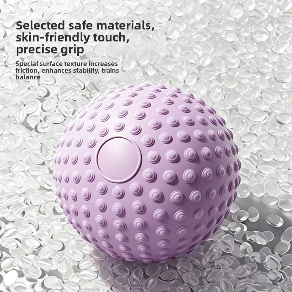 PVC Fitness Yoga Ball Thickening Massage Ball Household Abdominal Pressure Ball  Women