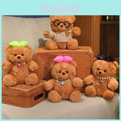 Очаровательная плюшевая кукла-мишка с милым дизайном фотоаппарата, идеально подходящая для подарков на день рождения