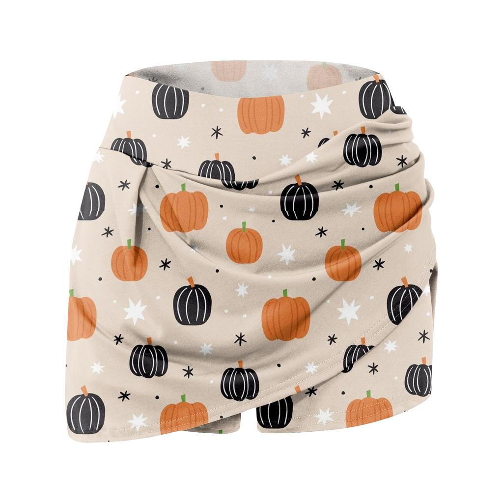 Женские спортивные эластичные плиссированные теннисные юбки для бега, йоги, внутренние шорты, эластичные спортивные шорты для гольфа