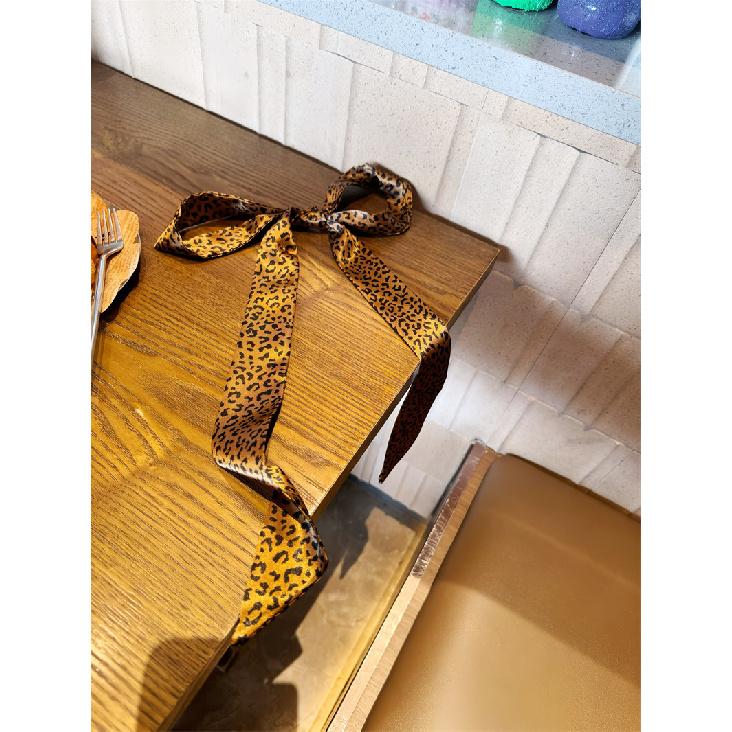 2025 Korean Style Polka Dot Scarf Necktie Headband Tied Hair, Women'S High-End Scarf, Autumn And Winter Thin Neck Protection Scarf, Long Strip