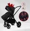 Babylux Castor 2in1 Stroller, Gondola, Lightweight, Foldable Set