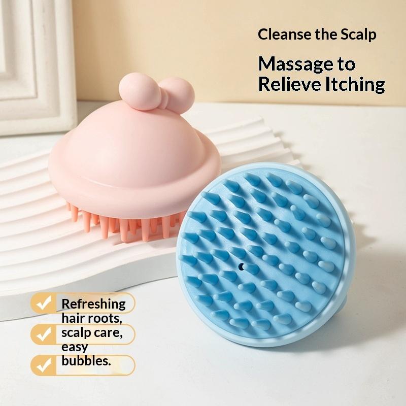 Shampoo Scalp Hair Massager Head Body Massage Comb Scalp Massage Brushes Comb Spa Massage Brush Dual Use Of Dry And Wet
