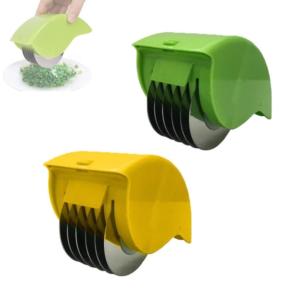 Удобная ручка Ручной пресс-измельчитель Многофункциональные инструменты для нарезки Измельчитель петрушки Ролик