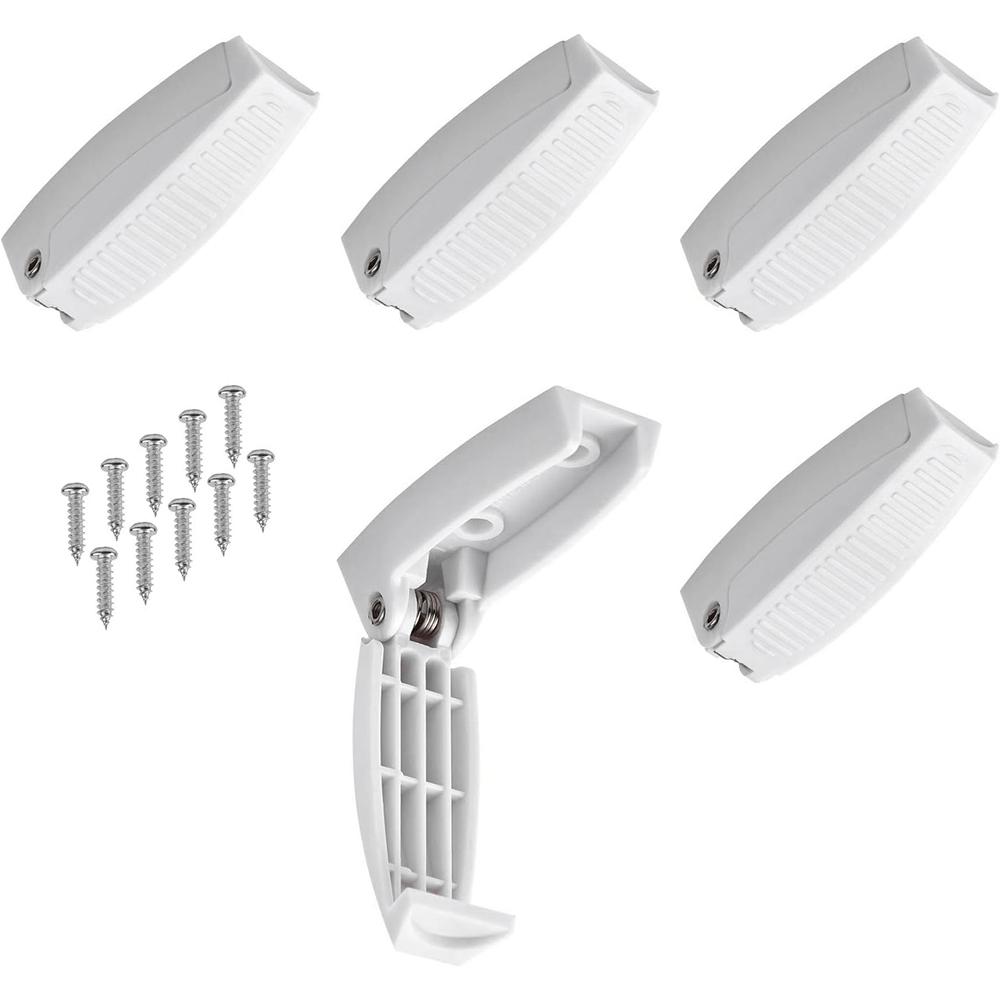 5 шт. защелка для багажной двери автофургона, держатели для крюков, клипсы, аксессуары для экстерьера автомобиля автофургона