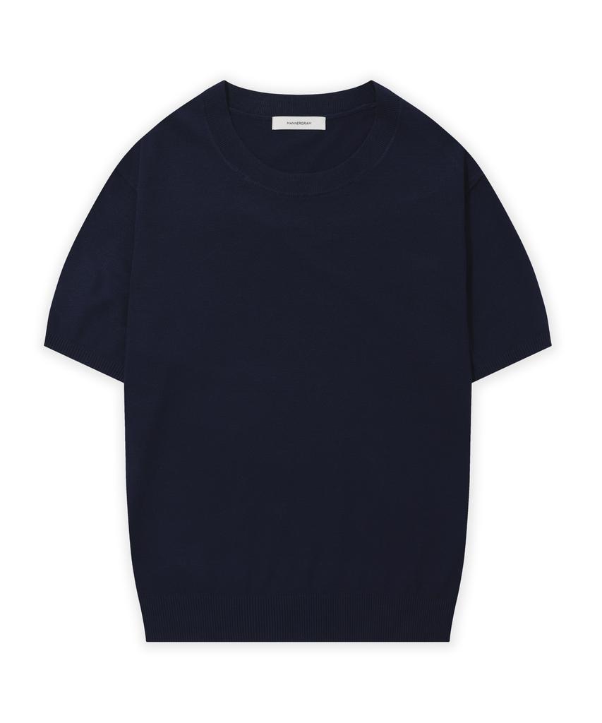 MANNERGRAM Technova Solis Round Short Sleeve Knit - 6 Colors (Type A)